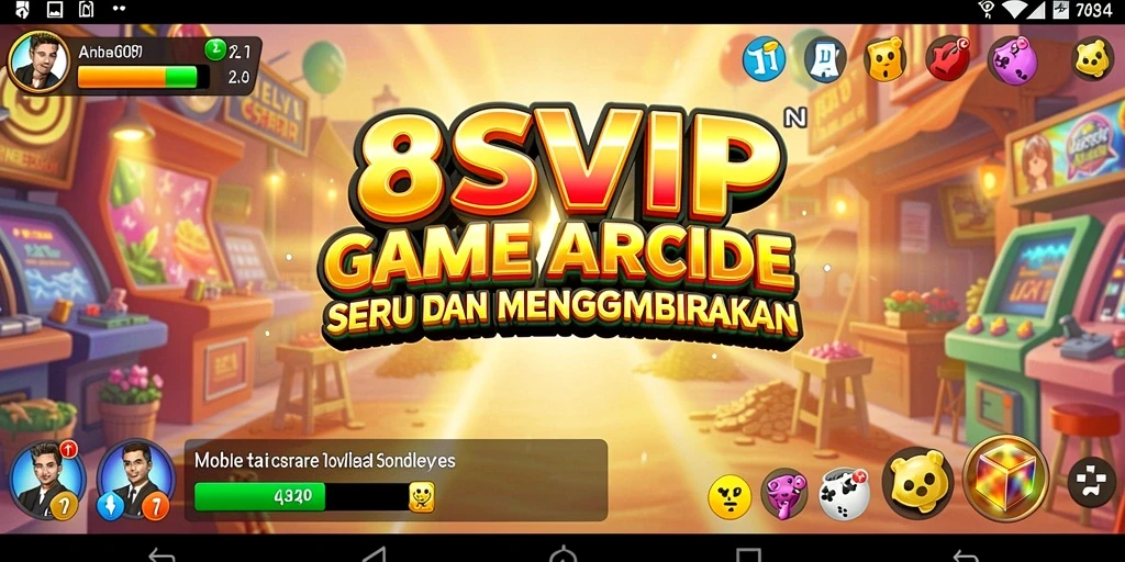 Screenshot gameplay menunjukkan momen seru di 8SVIP.