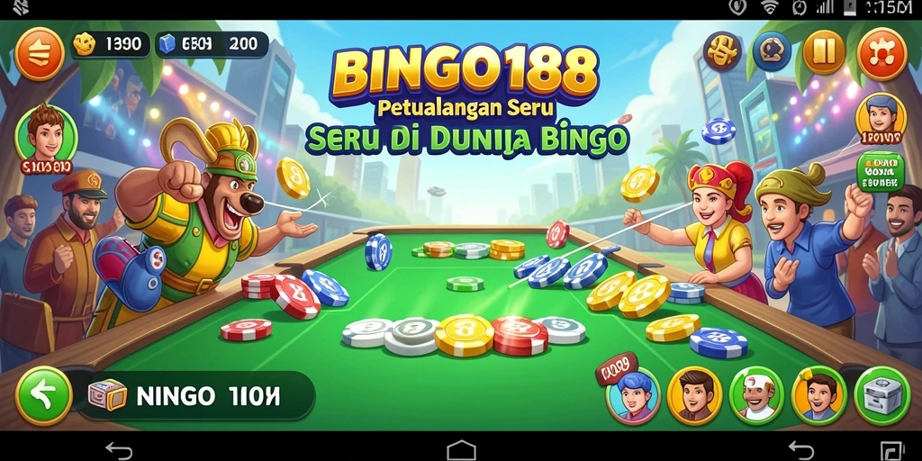 Tampilan gameplay BINGO188 yang seru dan menantang.