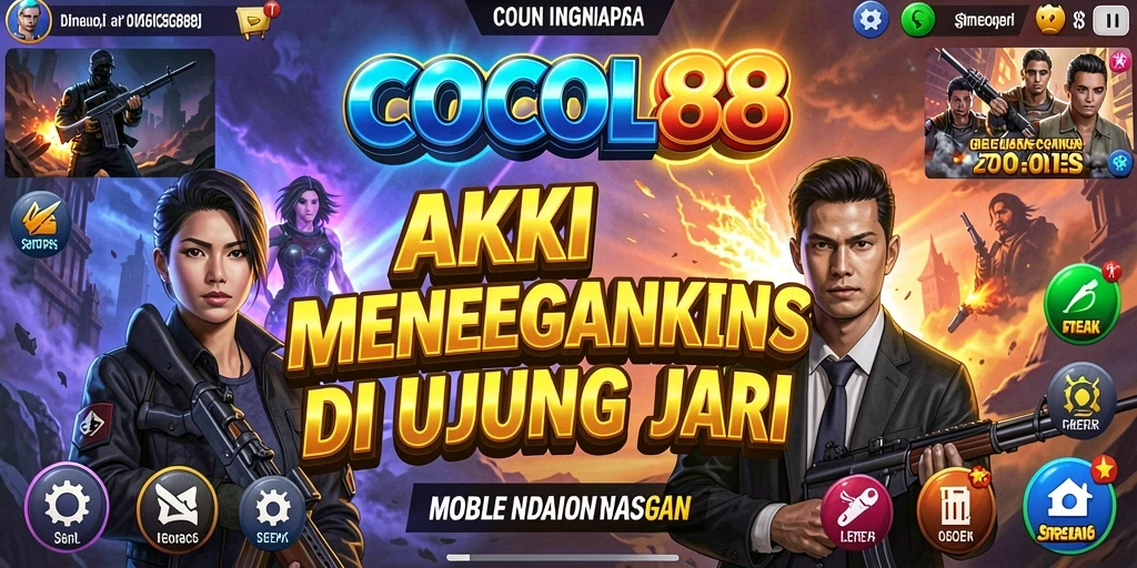 Tangkapan layar COCOL88 menampilkan aksi mendebarkan di arena bertarung.
