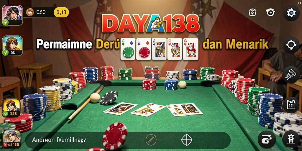 Tampilan gameplay menyenangkan dan interaktif dari permainan Domino.
