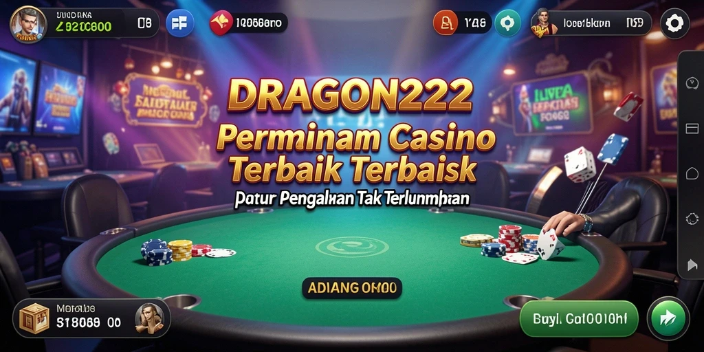 Tangkapan layar gameplay <strong>DRAGON222</strong> menampilkan dealer profesional dan suasana kasino langsung.