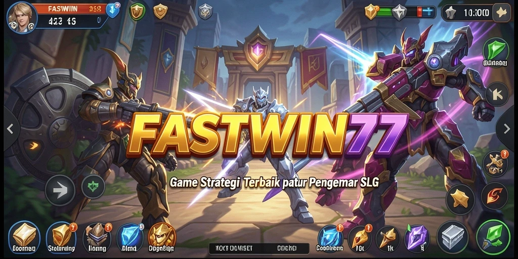 Tampilan gameplay menarik dari FASTWIN77 dengan strategi SLG yang mendalam.