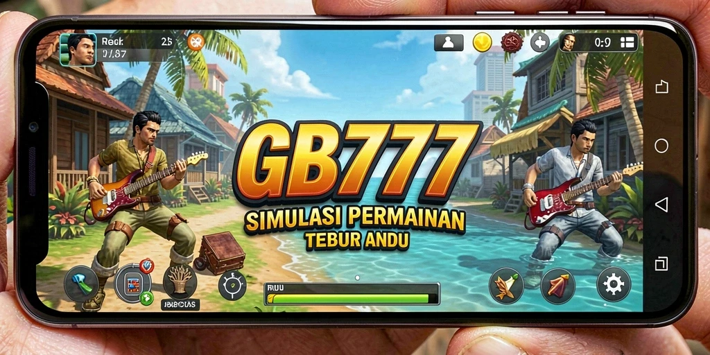Tampilan menarik dari gameplay dan karakter dalam GB777.