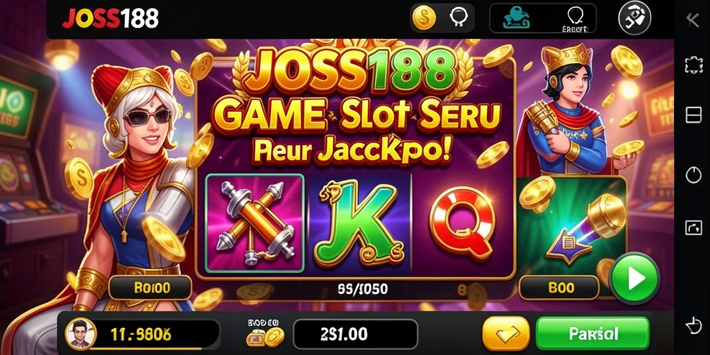 Screenshot utama JOSS188 menampilkan momen seru gameplay Slot.
