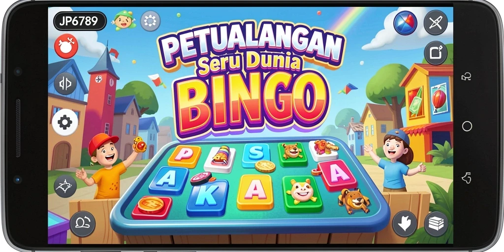 Tampilan gameplay Bingo yang seru dan menarik di JP6789.