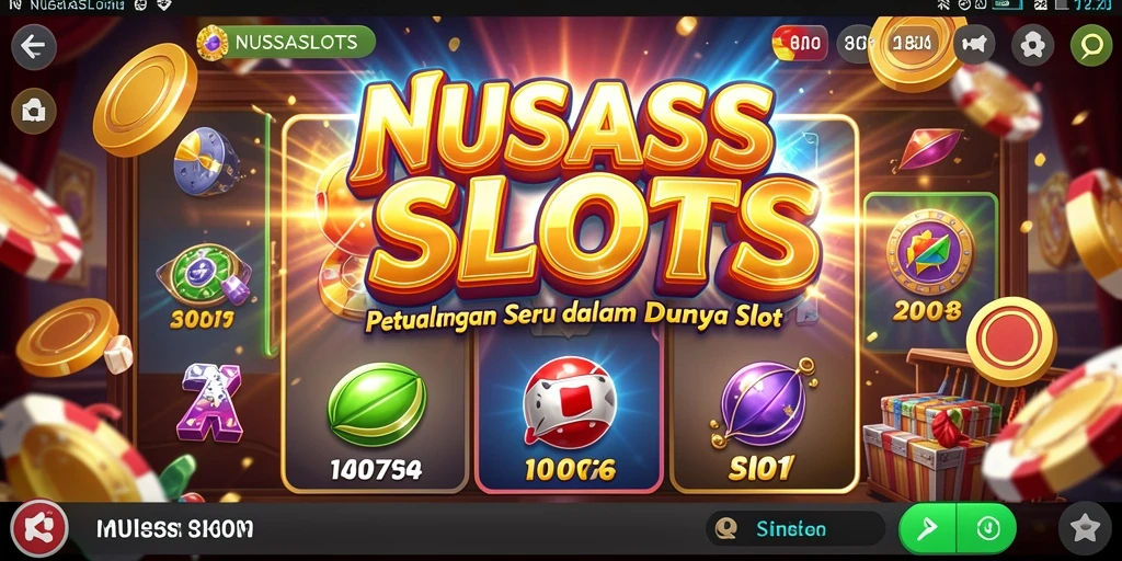 Tampilan gameplay seru dalam NUSASLOTS yang penuh tantangan.