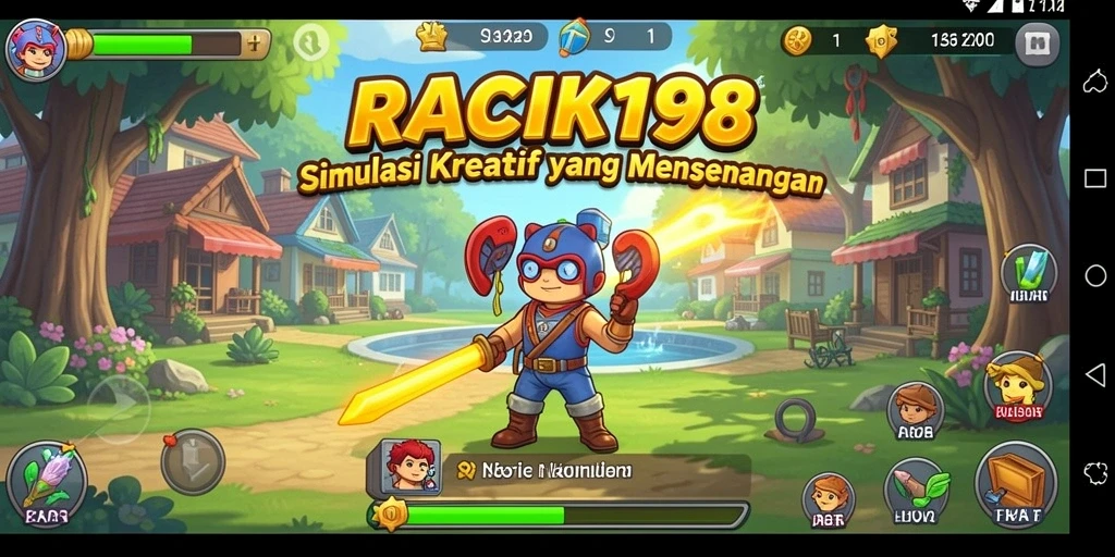 Tampilan gameplay mendalam di RACIK198 yang menakjubkan.