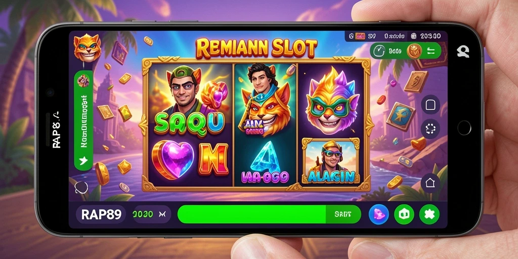 Tampilan gameplay slot yang menarik di RAP89.
