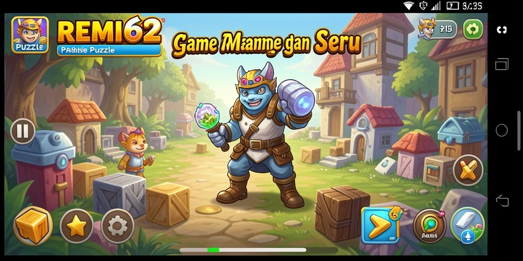 Tampilan gameplay REMI62 yang menarik dan penuh tantangan.