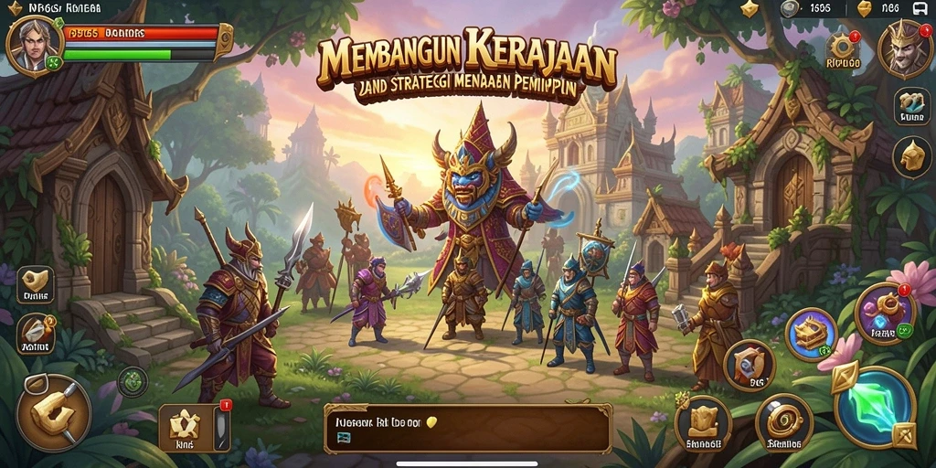 Screenshot gameplay menunjukkan strategi dan pertempuran seru di RP66.