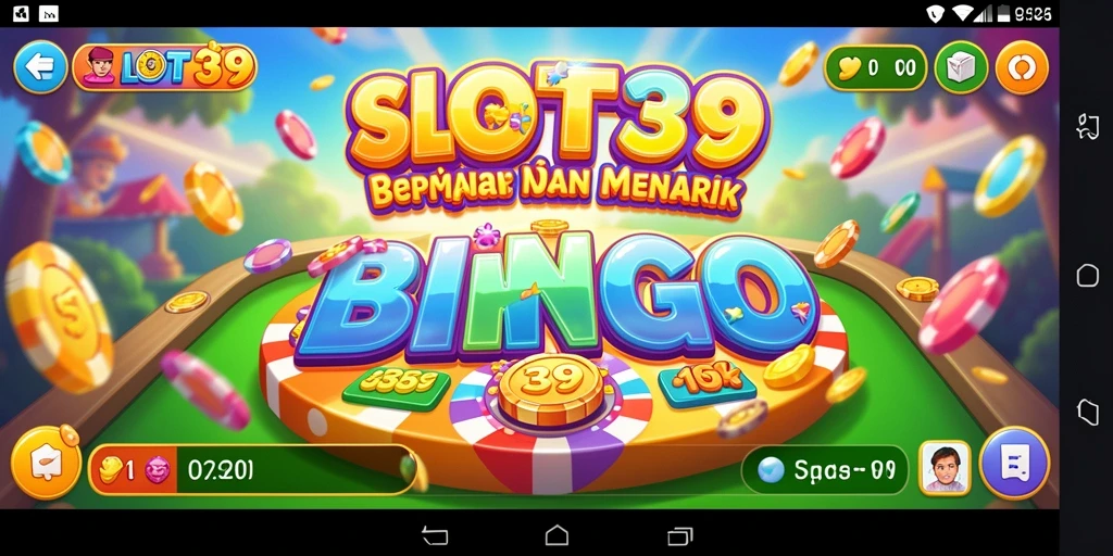 Tangkapan layar gameplay SLOT39 yang menampilkan keseruan bermain Bingo.